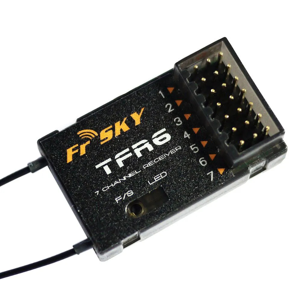 FrSky TFR6 2.4GHZ 7CH FASST Compatible Receiver 2 FrSky TFR6 2.4GHZ 7CH FASST Compatible Receiver - Image 2