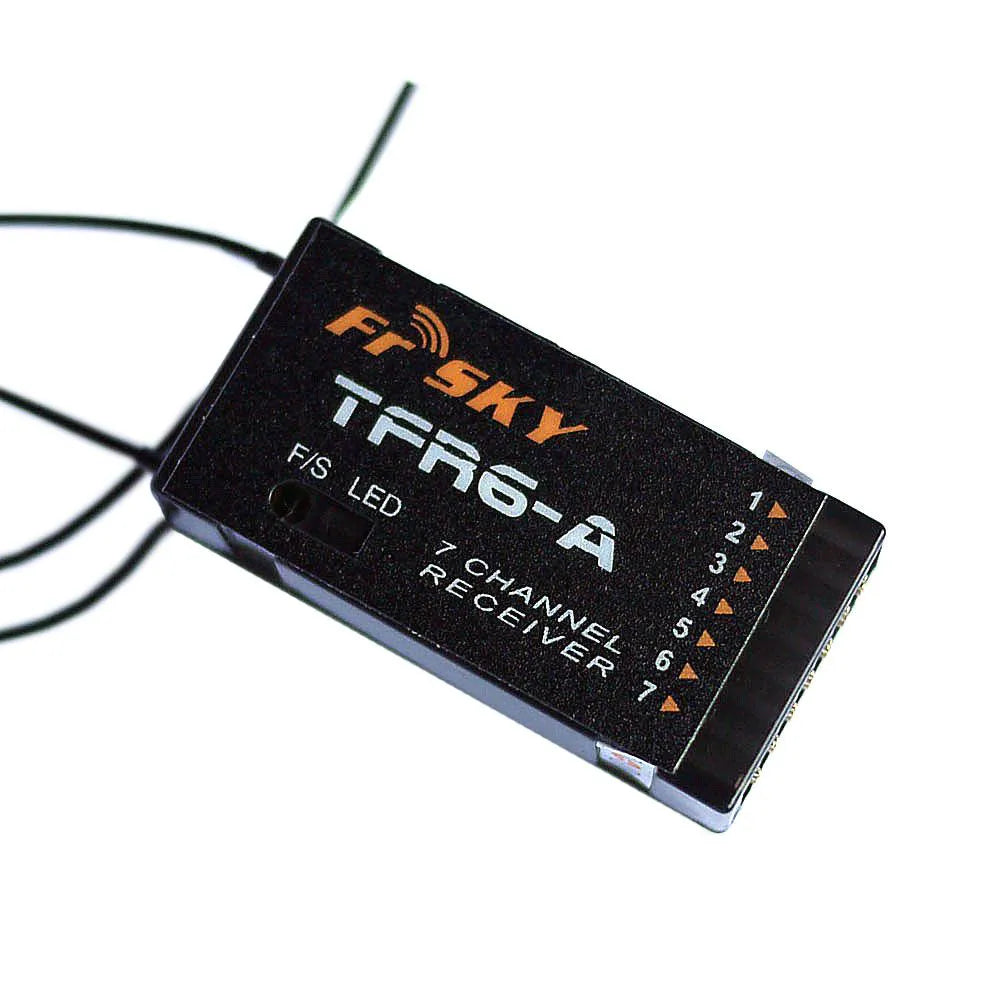 FrSky TFR6-A Receiver - 2.4G 7CH Futaba FASST Compatible (Horizontal Connectors) 3 FrSky TFR6-A Receiver - 2.4G 7CH Futaba FASST Compatible (Horizontal Connectors) — изображение 3