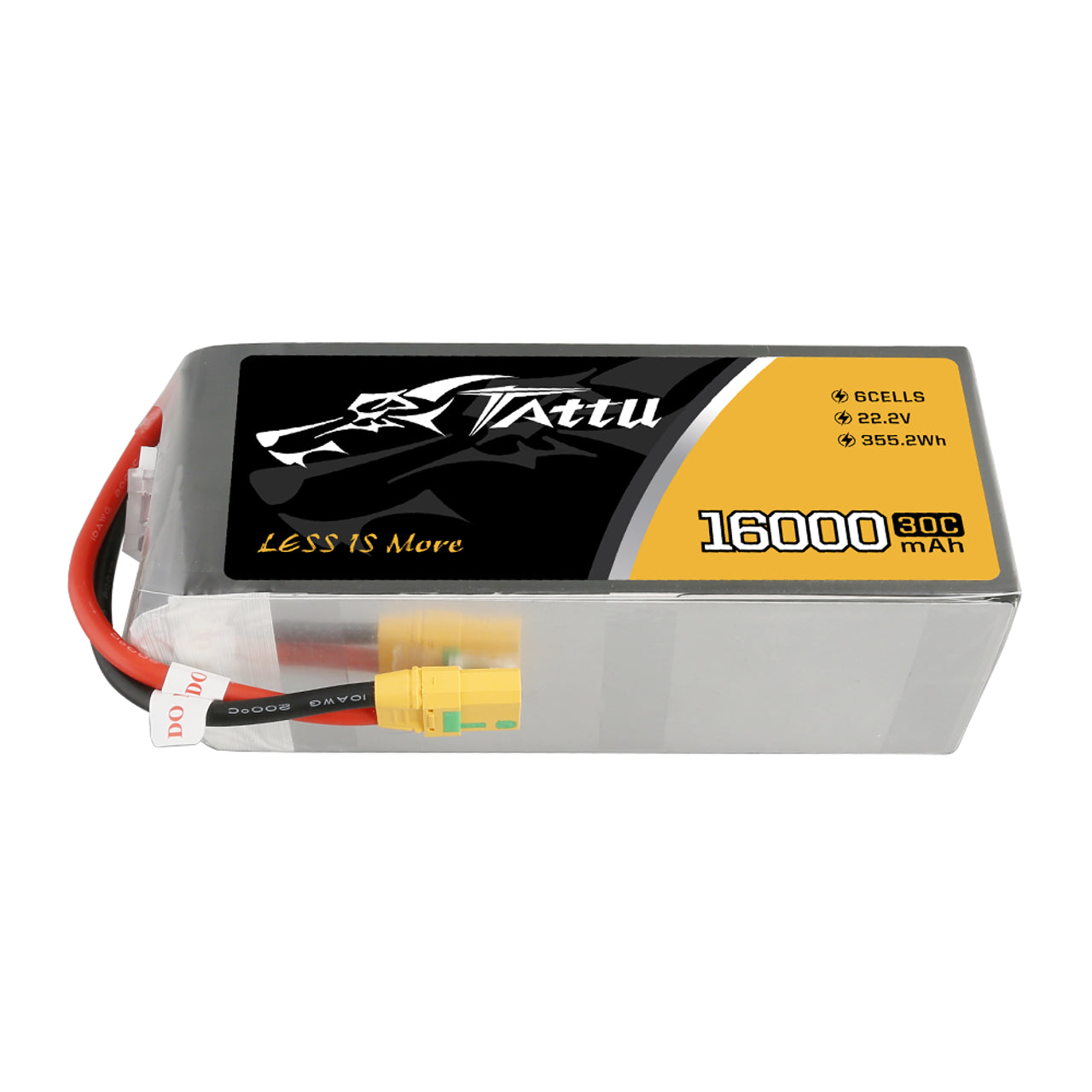 Tattu 16000mAh 6S 30C 22.2V Lipo Battery Pack With XT90-S Plug 2 Tattu 16000mAh 6S 30C 22.2V Lipo Battery Pack With XT90-S Plug - Image 2