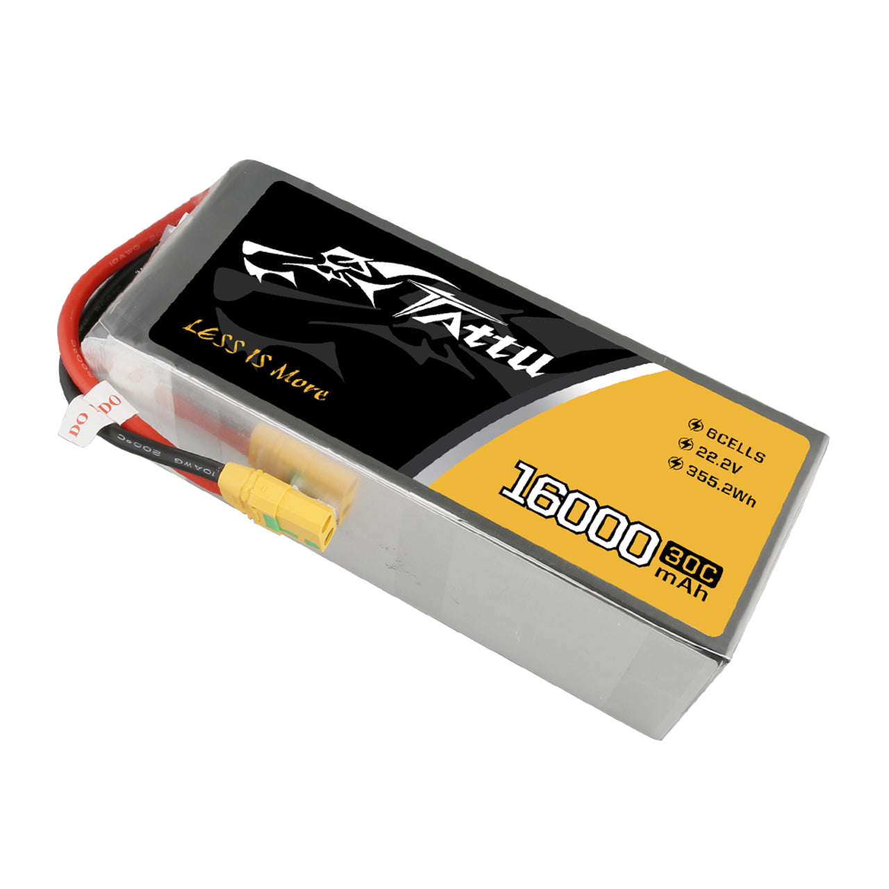 Tattu 16000mAh 6S 30C 22.2V Lipo Battery Pack With XT90-S Plug 4 Tattu 16000mAh 6S 30C 22.2V Lipo Battery Pack With XT90-S Plug - Image 4