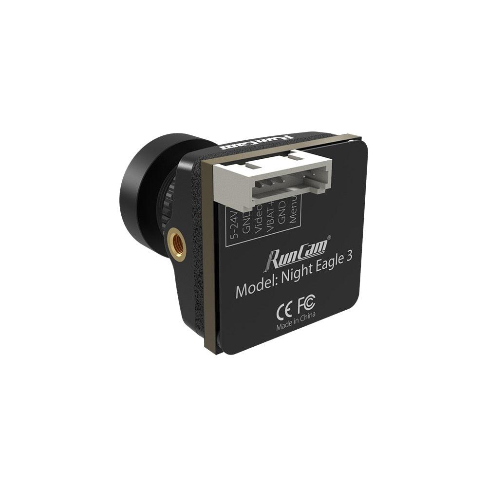 RunCam NightEagle 3 Analog Camera - 1/2.8" 2MP 1500TVL Low Light Black and White 11390 mV/Lux-second Starlight Night Vision 3 RunCam NightEagle 3 Analog Camera - 1/2.8" 2MP 1500TVL Low Light Black and White 11390 mV/Lux-second Starlight Night Vision — изображение 3