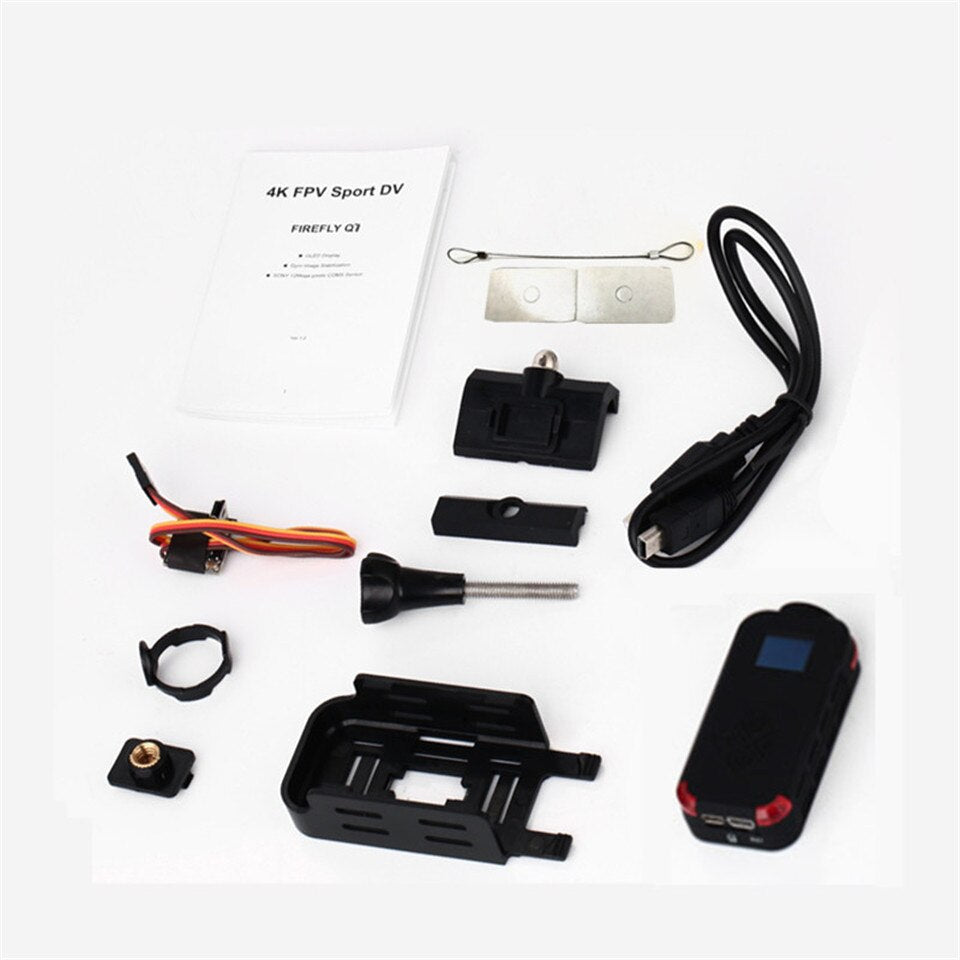 Hawkeye Firefly Q7 Action Camera - 1080P 30FPS WIFI SONY IMX332 0.66inch OLED 10m WiFi for FPV Drone Wargame Live CS Rail Recorder 4 Hawkeye Firefly Q7 Action Camera - 1080P 30FPS WIFI SONY IMX332 0.66inch OLED 10m WiFi for FPV Drone Wargame Live CS Rail Recorder - Image 4