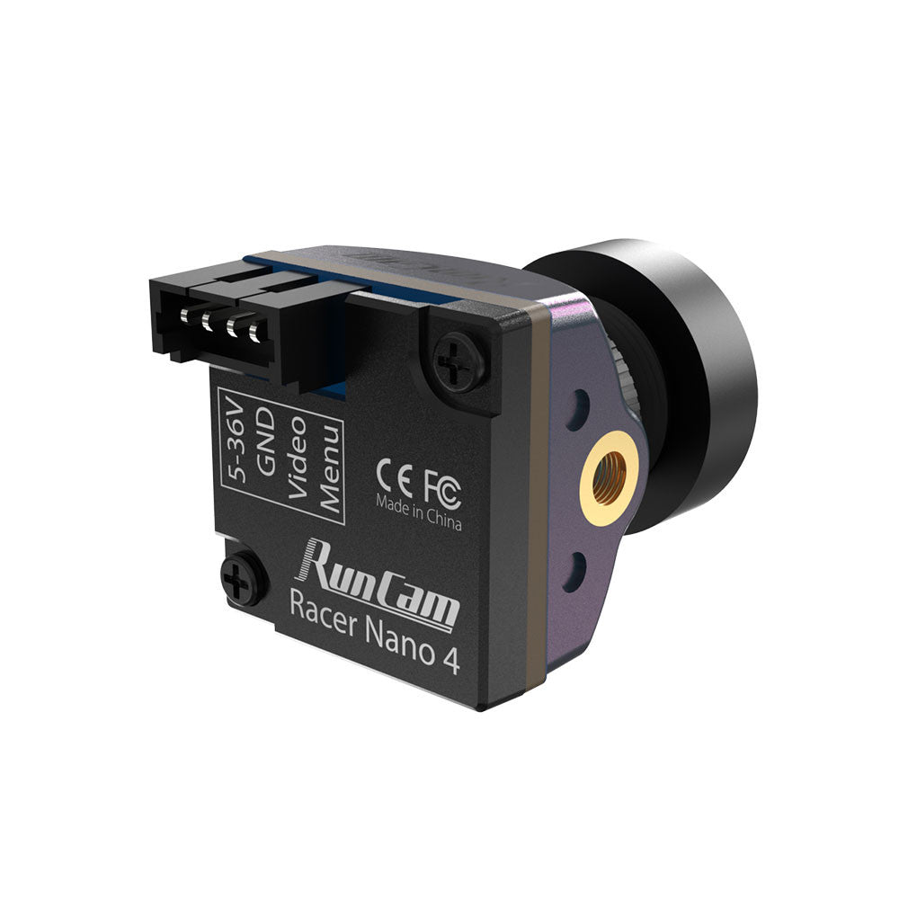 RunCam Racer Nano 4 Analog Camera - 1200TVL FOV 160° Super WDR NTSC/PAL FPV Camera 5 RunCam Racer Nano 4 Analog Camera - 1200TVL FOV 160° Super WDR NTSC/PAL FPV Camera — изображение 5