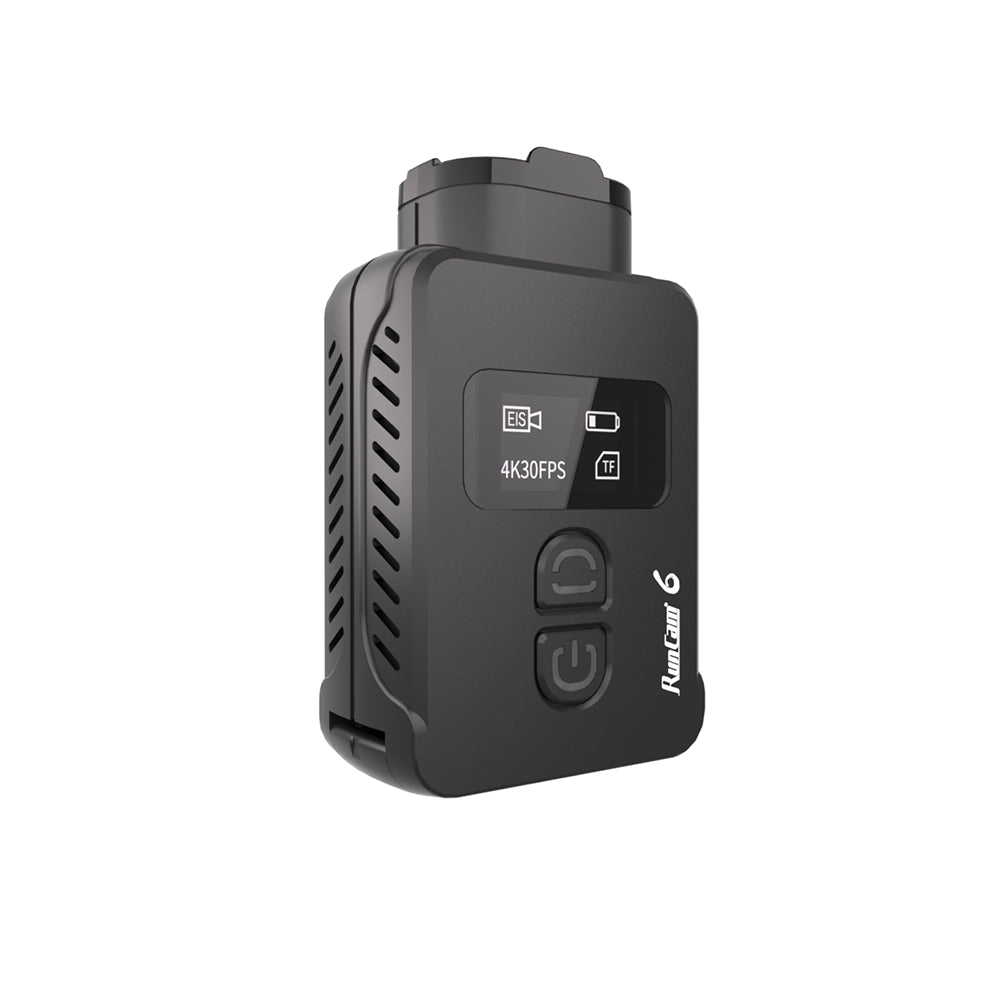 RunCam 6 Action Camera - 4K/30fps 1/2.3" Sensor EIS&GyroFlow Supported OLED Display 128G SDCard FPV Camera 7 RunCam 6 Action Camera - 4K/30fps 1/2.3" Sensor EIS&GyroFlow Supported OLED Display 128G SDCard FPV Camera - Image 7