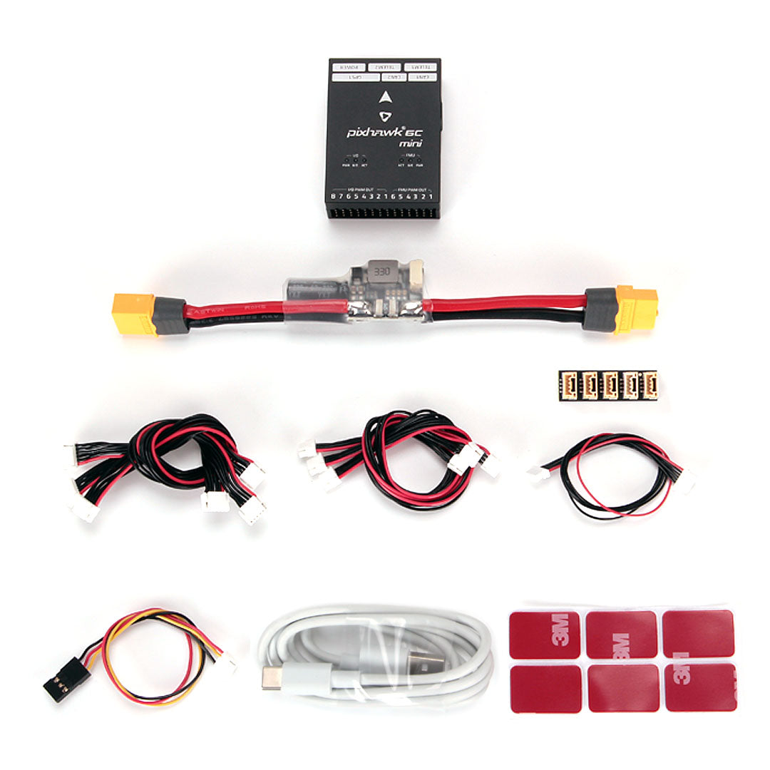 Holybro Pixhawk 6C Mini Flight Control - FC With M02 M06 Power Module and M8N M9N M10 GPS For Rc autonomous vehicle/Quadcopter/Airplane/Drone 5 Holybro Pixhawk 6C Mini Flight Control - FC With M02 M06 Power Module and M8N M9N M10 GPS For Rc autonomous vehicle/Quadcopter/Airplane/Drone — изображение 5