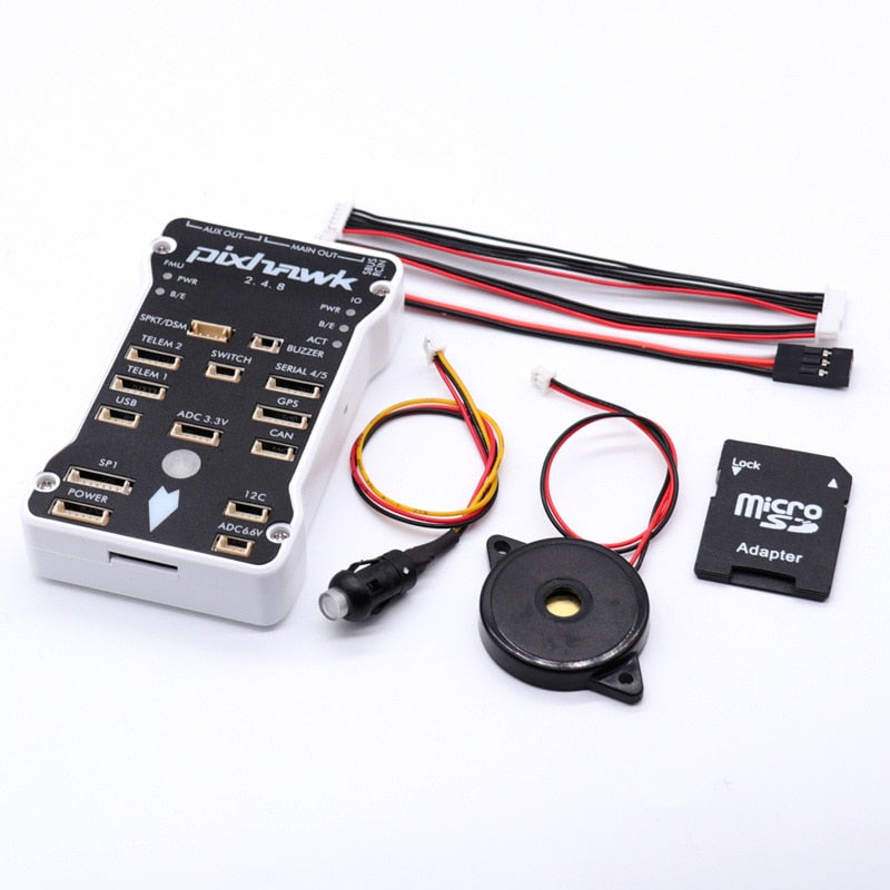 Pixhawk PX4 Autopilot PIX 2.4.8 32Bit Flight Control - with PX4FMU PX4IO Safety Switch Buzzer 4G SD for DIY RC Drone Multirotor 1 Pixhawk PX4 Autopilot PIX 2.4.8 32Bit Flight Control - with PX4FMU PX4IO Safety Switch Buzzer 4G SD for DIY RC Drone Multirotor