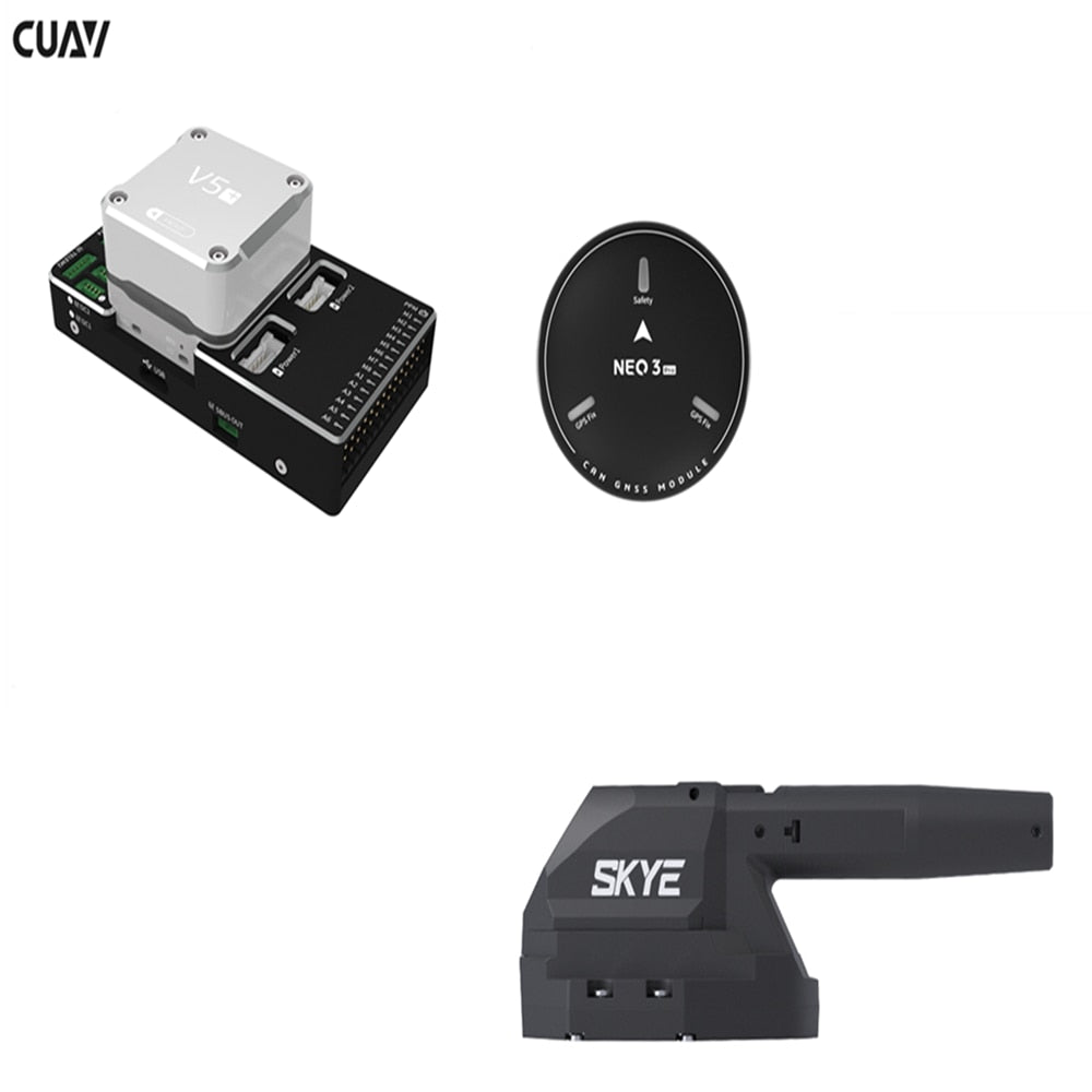 CUAV Pixhawk Drone Fpv V5+ Flight Controller NEO 3 Pro GPS And Airspeed Tube SKYE Module Combo 2 CUAV Pixhawk Drone Fpv V5+ Flight Controller NEO 3 Pro GPS And Airspeed Tube SKYE Module Combo — изображение 2
