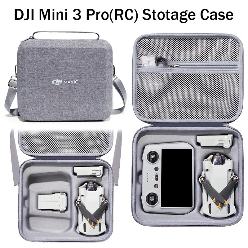 For DJI Mini 3 Pro/Mini 3 Storage Case - For DJI RC/RC N1 Remote Control Battery Compatibility Bag Accessories for DJI Mini 3 Pro 2 For DJI Mini 3 Pro/Mini 3 Storage Case - For DJI RC/RC N1 Remote Control Battery Compatibility Bag Accessories for DJI Mini 3 Pro — изображение 2