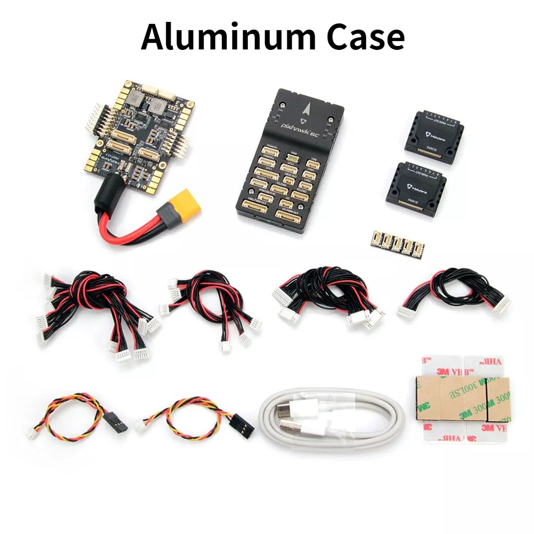Holybro Pixhawk 6C Autopilot Flight Controller - (Aluminum / Plastic Case) PM02 PM07 P06 Power Module With M8N M9N M10 GPS for RC Multirotor Airplane Drone 8 Holybro Pixhawk 6C Autopilot Flight Controller - (Aluminum / Plastic Case) PM02 PM07 P06 Power Module With M8N M9N M10 GPS for RC Multirotor Airplane Drone — изображение 8