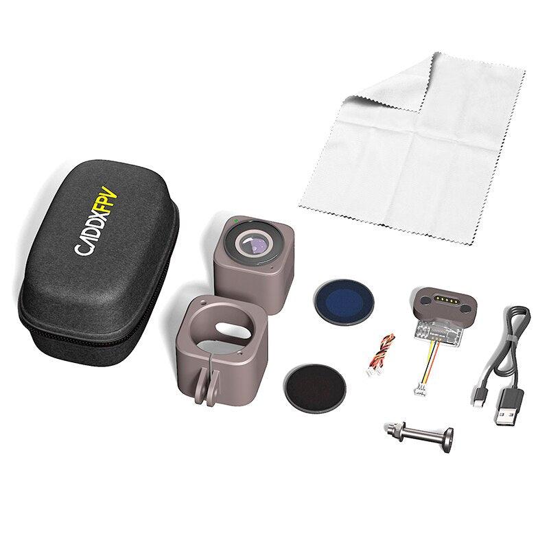 CADDX WALNUT 4K/60fps FOV150 IP64 FPV Action Caemra Built-in 600mAH Battery Gyroflow ND8 ND16 for FPV Drone 4 CADDX WALNUT 4K/60fps FOV150 IP64 FPV Action Caemra Built-in 600mAH Battery Gyroflow ND8 ND16 for FPV Drone - Image 4