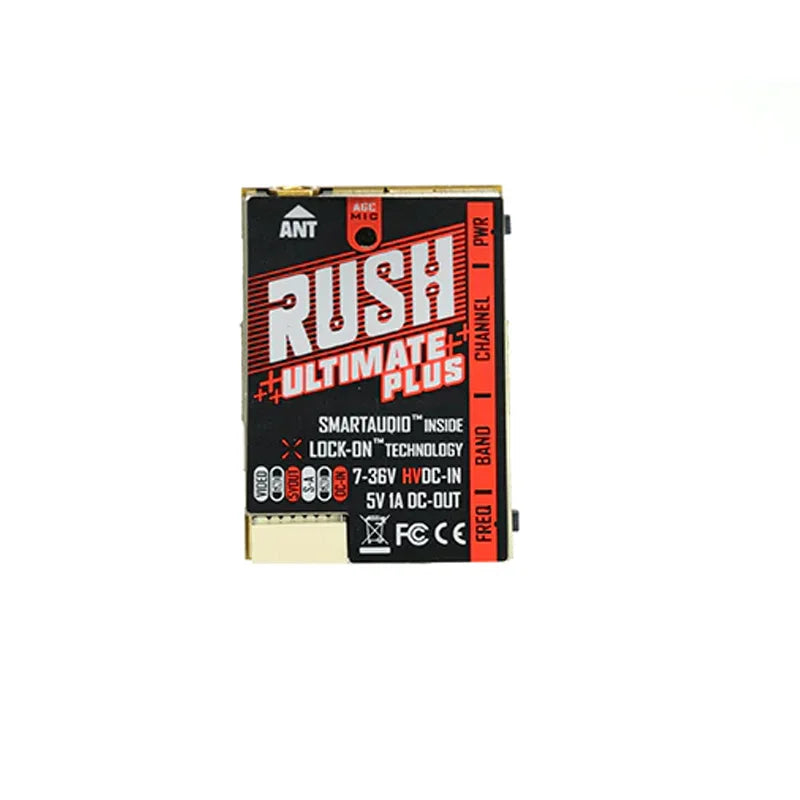 RUSH TANK Ultimate PLUS VTX, techwOoLOGY 3 7-36V HVOC-IN SVIA