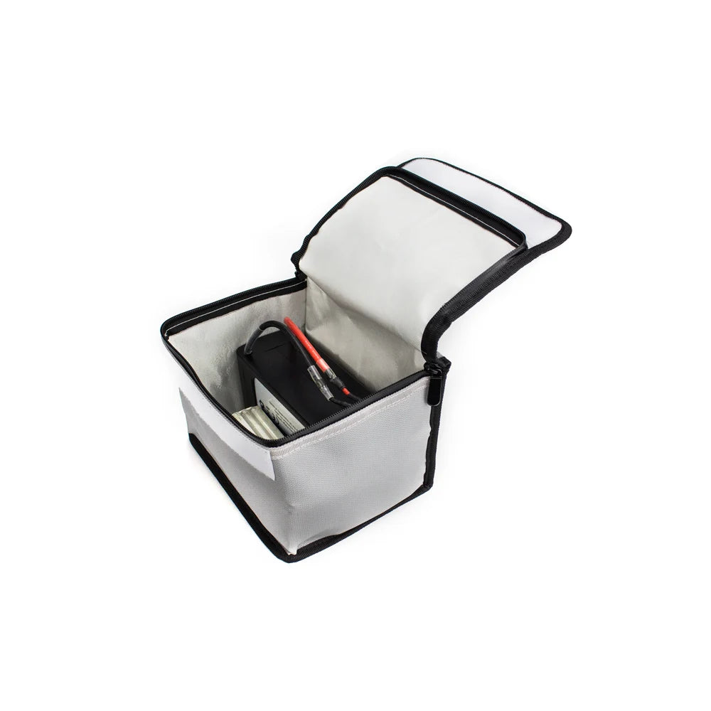 Emax Fireproof Waterproof Lipo Battery Safety Bag, Upgraded Features: Upgraded zipper, increase waterproof function