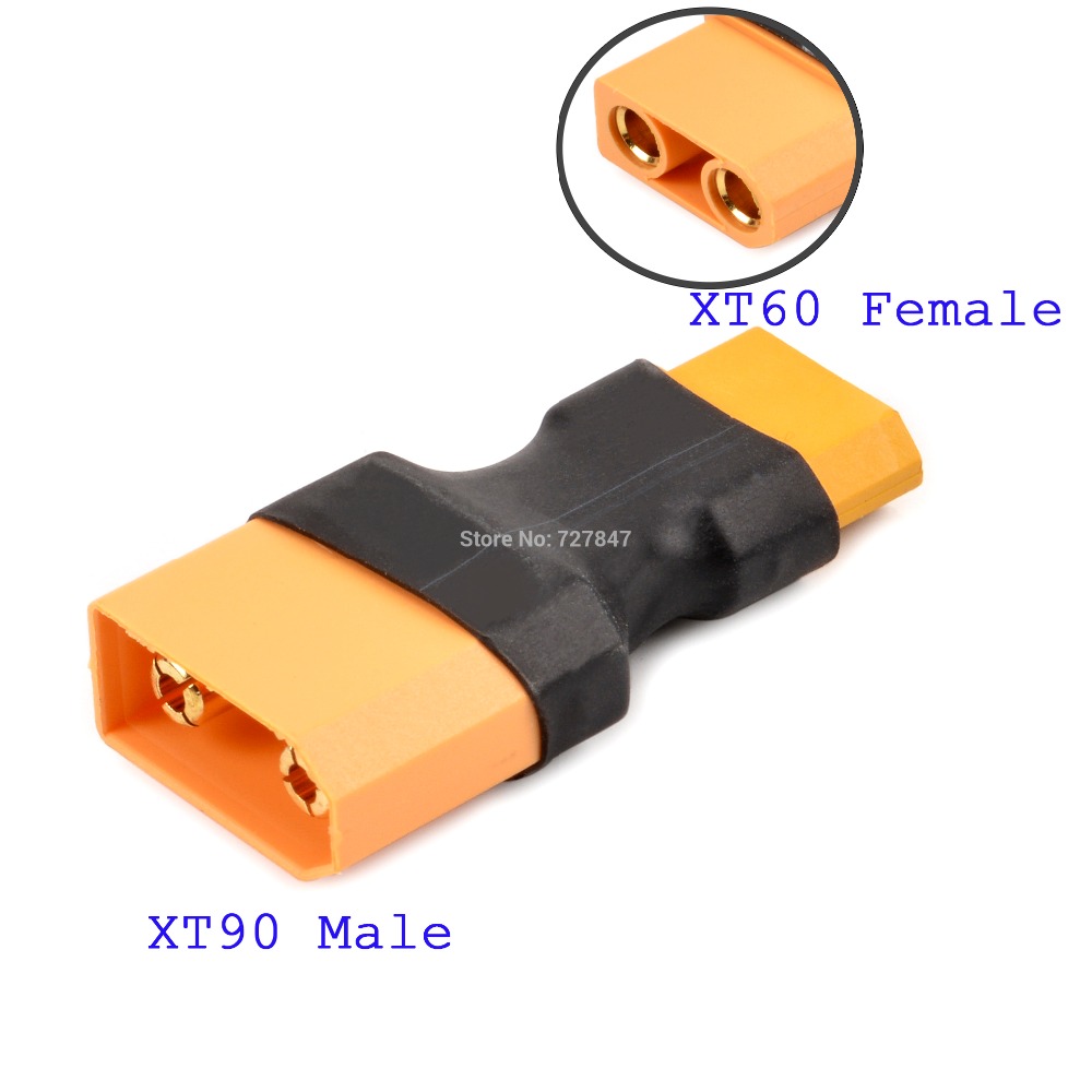 Adapter XT30 XT60 XT90 TRX T Plug Deans EC5 EC3 Female to Male HXT 4MM Connectors Plug RC Lipo Battery Control Parts DIY FPV Drone Accessories 93