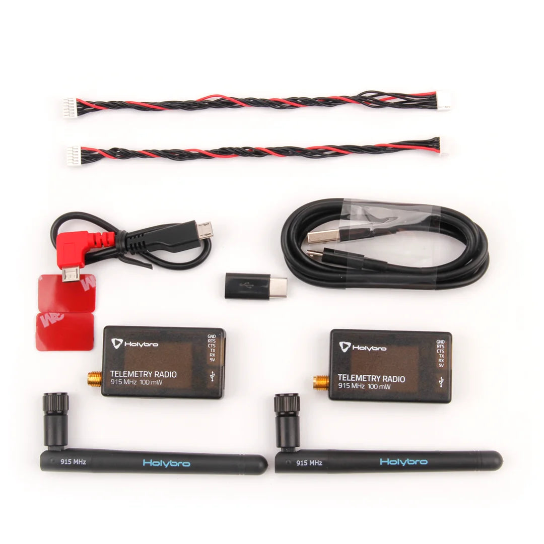 Holybro SiK Telemetry Radio V3 - 100mW 433MH 915MHz Open-source SiK firmware Plug-n-play for Pixhawk Standard Flight Controllers 23 Holybro SiK Telemetry, HolvtrS Helvyo 3 TELEMETRY RADIO T