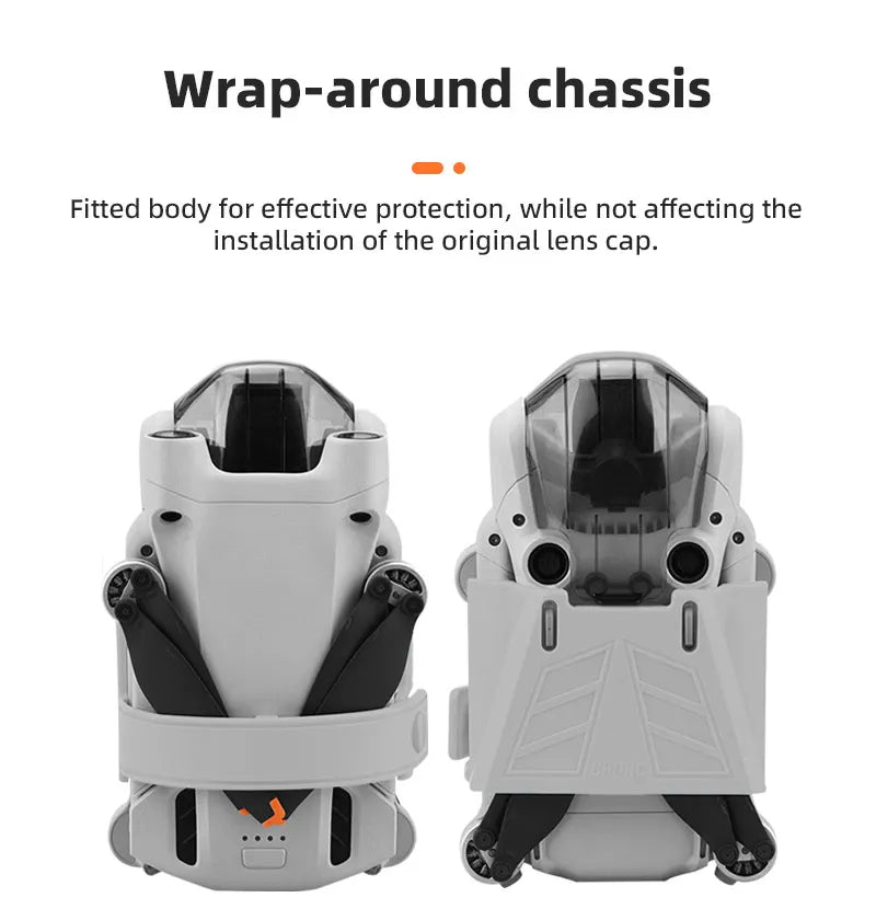 Propeller Holder For DJI Mini 3 Pro - Wings Fixed Stabilizers Protective Prop Blades Strap for Mavic Mini 3 Pro Drone Accessories 25 Propeller Holder For DJI Mini 3 Pro, Wrap-around chassis Fitted body for effective protection, while not affecting the installation of the
