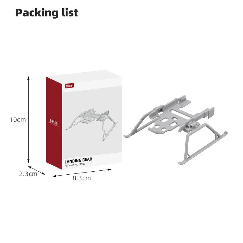 DJI Mavic Mini 1/2/SE/MINI 3 PRO Propeller Guard Protector Props Blade Protection Cover Cage Drone Accessories 90 Packing list 1Ocm GEAR rky 2.3cm 8.