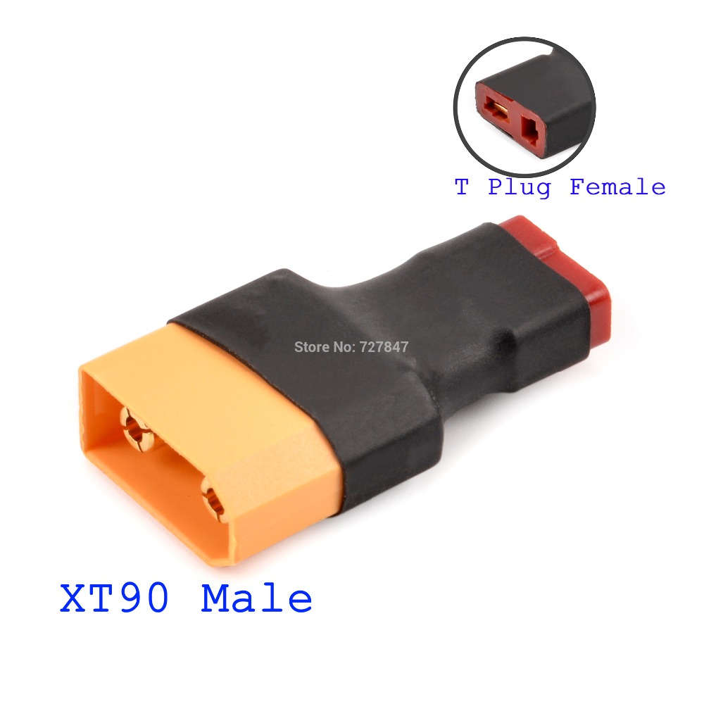 Adapter XT30 XT60 XT90 TRX T Plug Deans EC5 EC3 Female to Male HXT 4MM Connectors Plug RC Lipo Battery Control Parts DIY FPV Drone Accessories 101