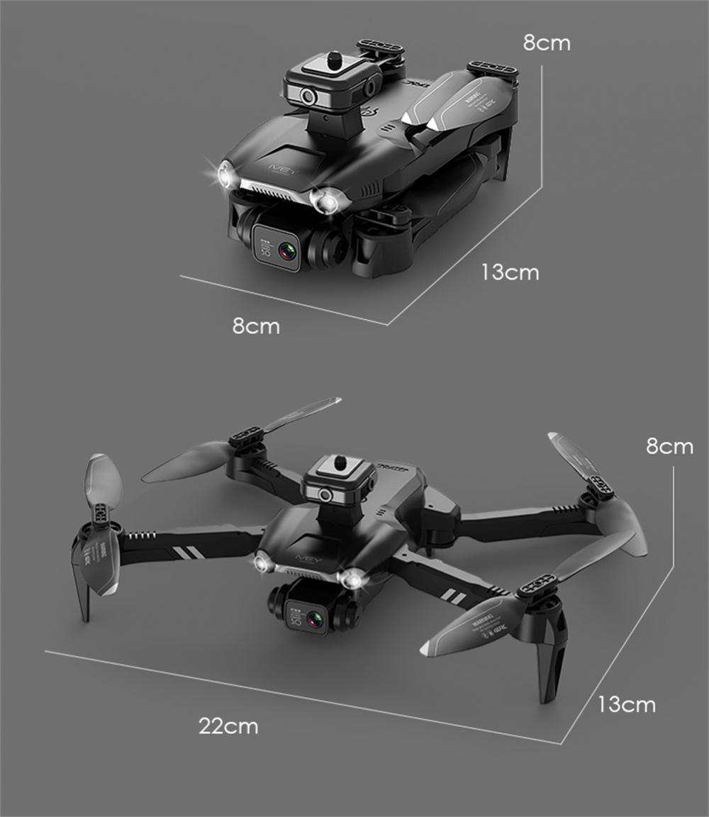 V28 Drone - 2024 New GPS+5.8G HD Drone Professional 360 ° Obstacle Avoidance Dual Camera Aerial Camera Aircraft Gift Toy 46 V28 Drone, electrically adjustable dual camera 360 ° obstacle avoidance