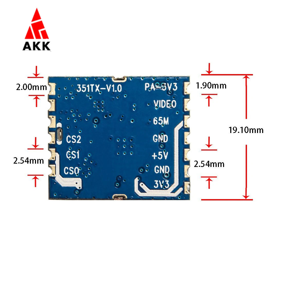 AKK 331 VRX, AKK 2.0Omm 351TX-V1.O PAegV3 