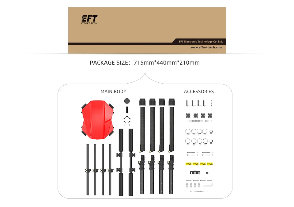 EFT E410P 10L Agriculture Drone - 4 Axis Agriculture Drone frame 10L Water Tank 30inch Propeller Compact With Hobbywing X8, JIYI K3A Pro,Skydroid H12 73 EFT E410P 10L Agriculture Drone, EFT EFFURTTECH EFT Electronic Technolody Co VuVLeffort