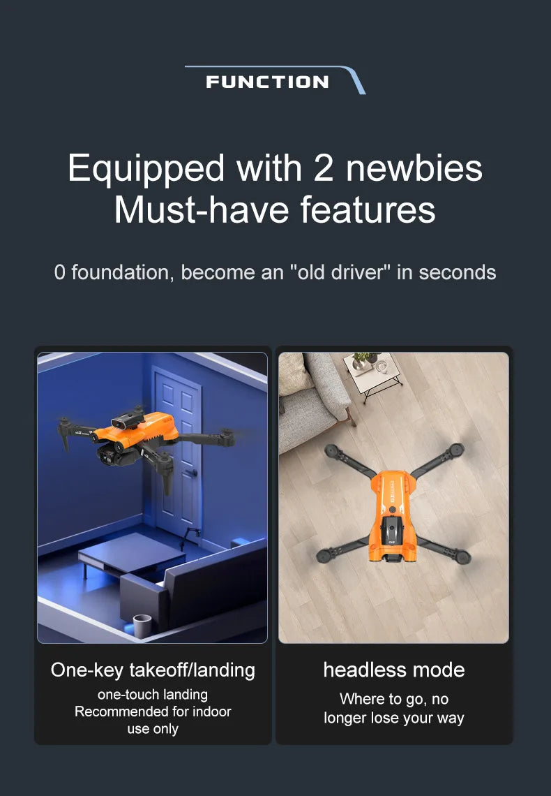 S17 Drone, function equipped with 2 newbies must-have features foundation, become
