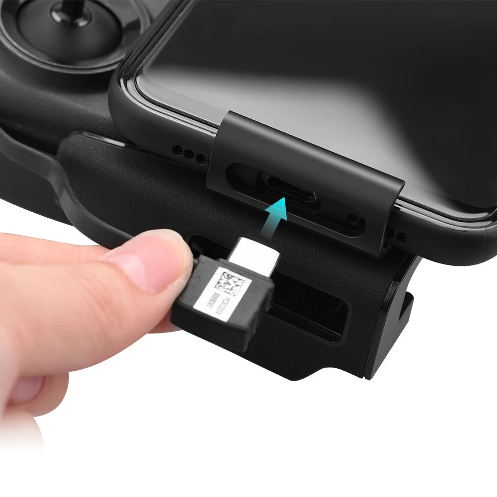 Держатель для телефона с шейным ремешком для DJI Mavic mini 1/SE, кронштейн для ремня дрона, зажим для крепления, ремешок для подвешивания, аксессуары для Mavic 2 Pro Zoom 20 3.3 * 3.5 * 2.3cm(single) Does not