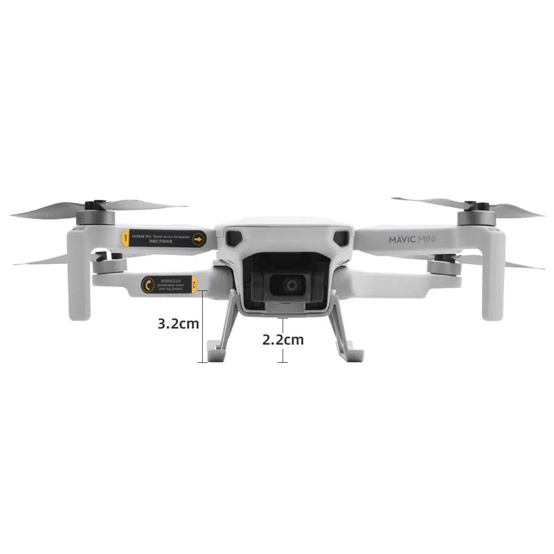 4PCS Propeller, During take-off and landing, effectively prevent ground debris and other damage to the body or
