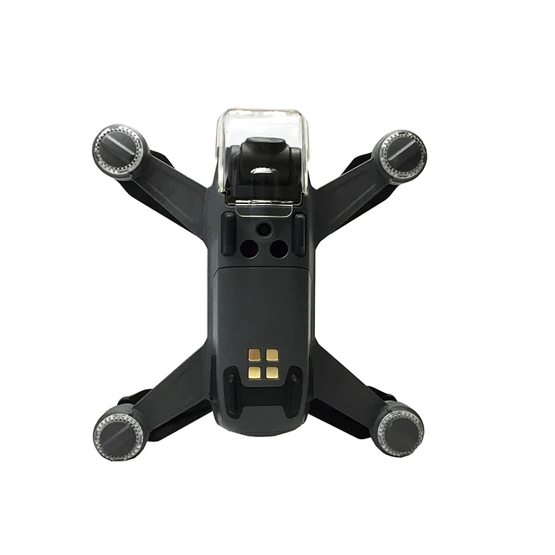 Защитная крышка объектива для камеры DJI Spark Drone-Gimbal Guard Передняя система 3D-сенсоров Пылезащитная крышка Детали 16 the lens cap must be removed before take off, Package include: 1* Camera cap, (