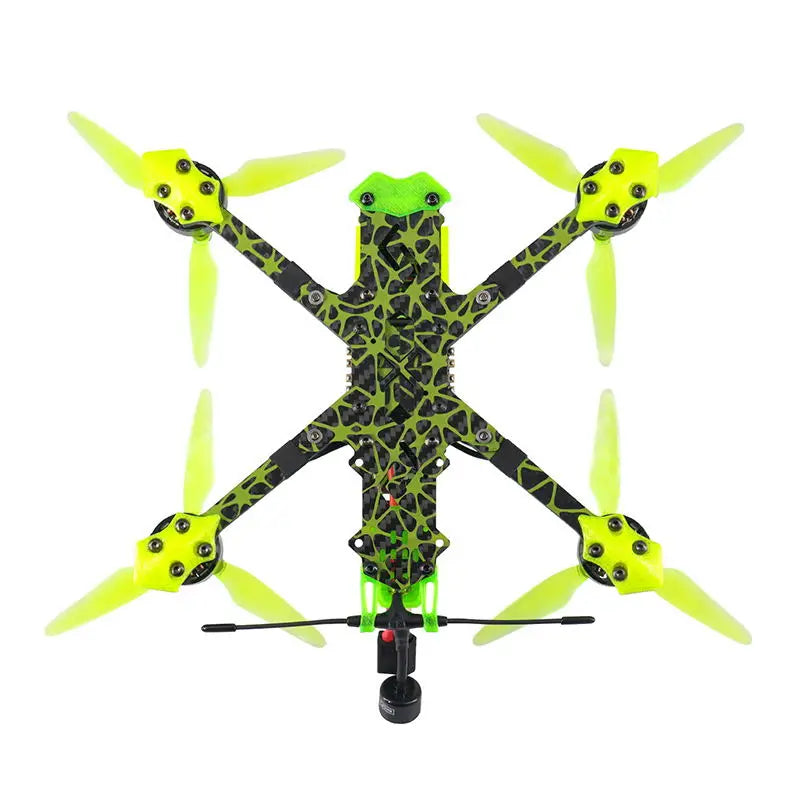 TCMMRC Metsaema215 - FPV سباق بدون طيار التمويه المروحة سباق حرة تحلق مرنة RC الطائرة بدون طيار عدة لعبة سباق بدون طيار FPV 43 TCMMRC Metsaema215 , frame Hybrid-X flat X structure design, the whole machine center of gravity is