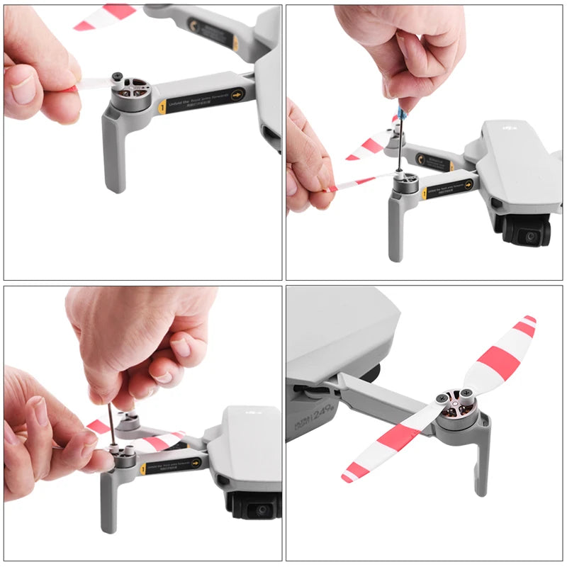 4/8pcs 4726 Propeller, the propellers provide quieter flight and powerful, stable momentum for the aircraft