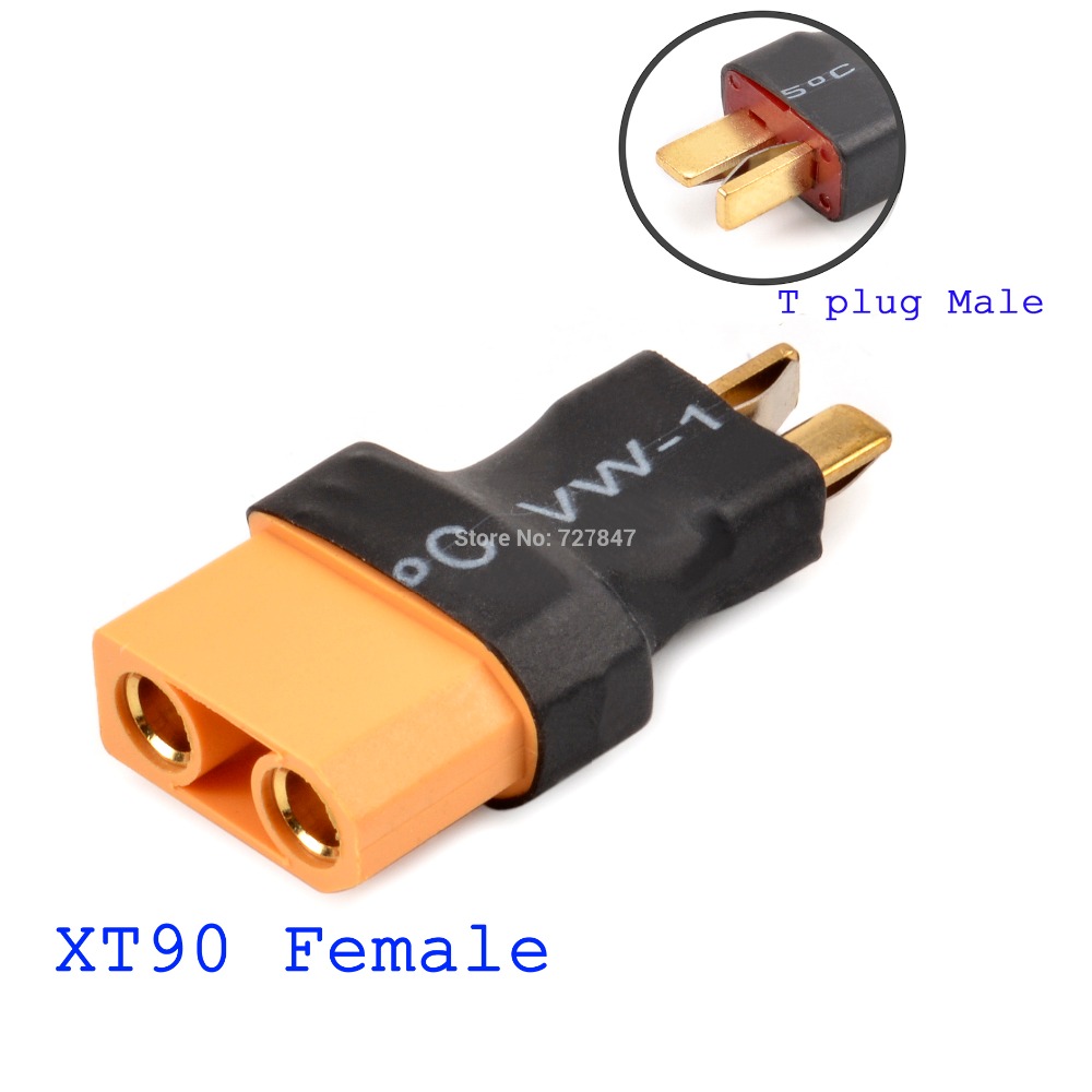 Adapter XT30 XT60 XT90 TRX T Plug Deans EC5 EC3 Female to Male HXT 4MM Connectors Plug RC Lipo Battery Control Parts DIY FPV Drone Accessories 102