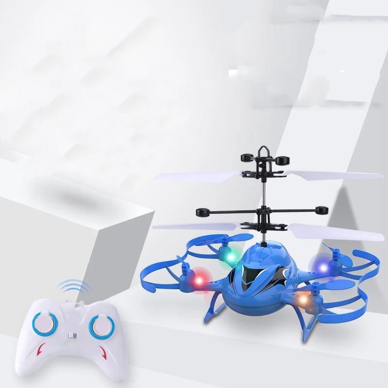 ZN5168 RC Helicopter, advanced infrared sensor hover technology, inductive suspension and collision protection.