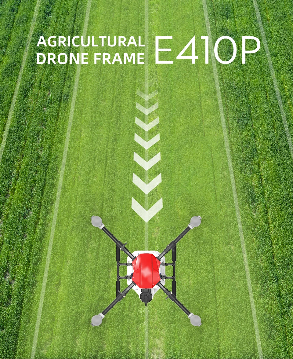 EFT E410P 10L Agriculture Drone - 4 Axis Agriculture Drone frame 10L Water Tank 30inch Propeller Compact With Hobbywing X8, JIYI K3A Pro,Skydroid H12 64 EFT E410P 10L Agriculture Drone, AGRICULTURAL DRONE FRAME E41OP