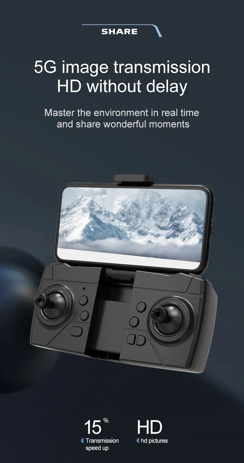 S17 Drone, share 5g image transmission hd without delay master the environment in
