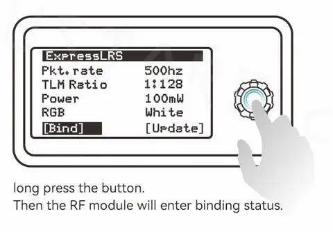 BETAFPV ELRS Micro TX Module, ExpressLRS Pkt rate soohz TLM Ratio 18128