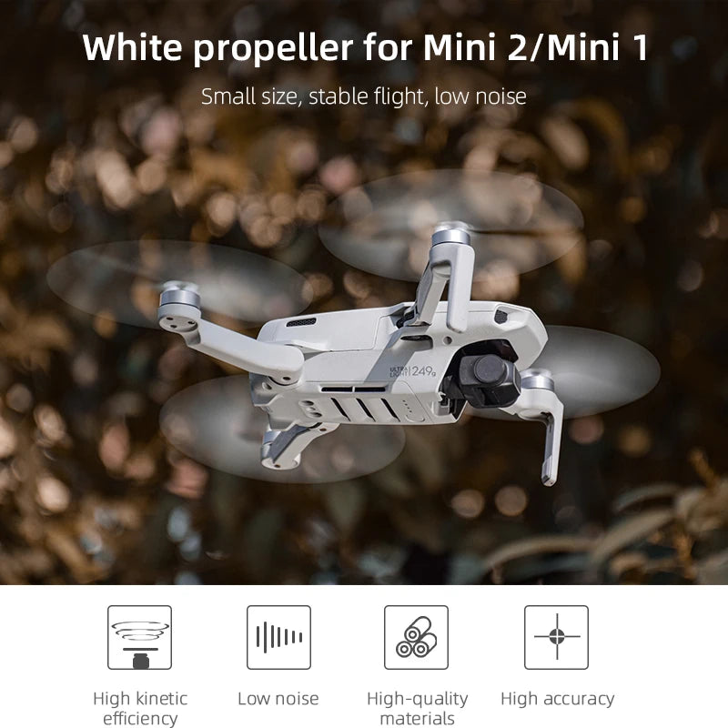 Новые 4726 пропеллеры для DJI Mavic Mini Mavic Mini 2, сменные лезвия, легкие крыльевые вентиляторы, аксессуары для дронов, запасные части 25 white propeller for Mini 2/Mini 1 Small size, stable flight; low noise High