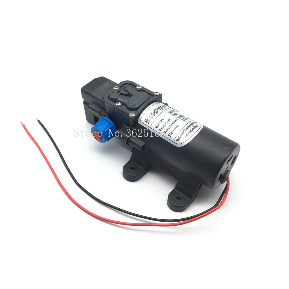 a new brush water pump has been designed for a drone . it has a