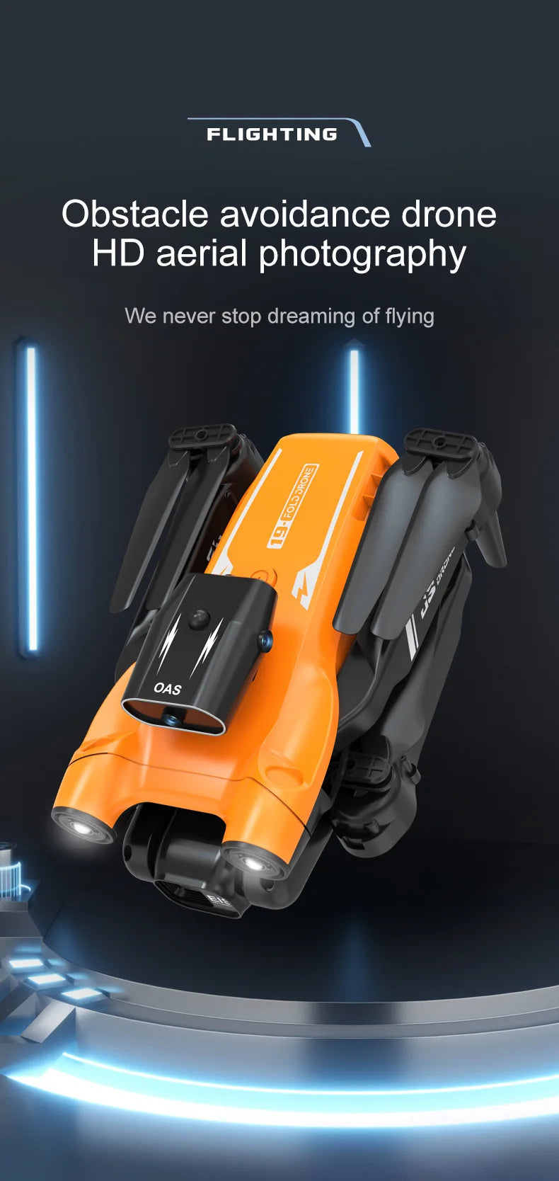 S17 Drone, drone hd aerial photography dream of flying oas 1