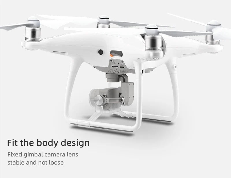 For DJI Phantom 4 PRO Gimbal Camera Lens Protection Cover Gimbal Lock Holder for DJI Phantom 4 Pro Drone Accessories 25 Fit the body design Fixed gimbal camera lens stable and not