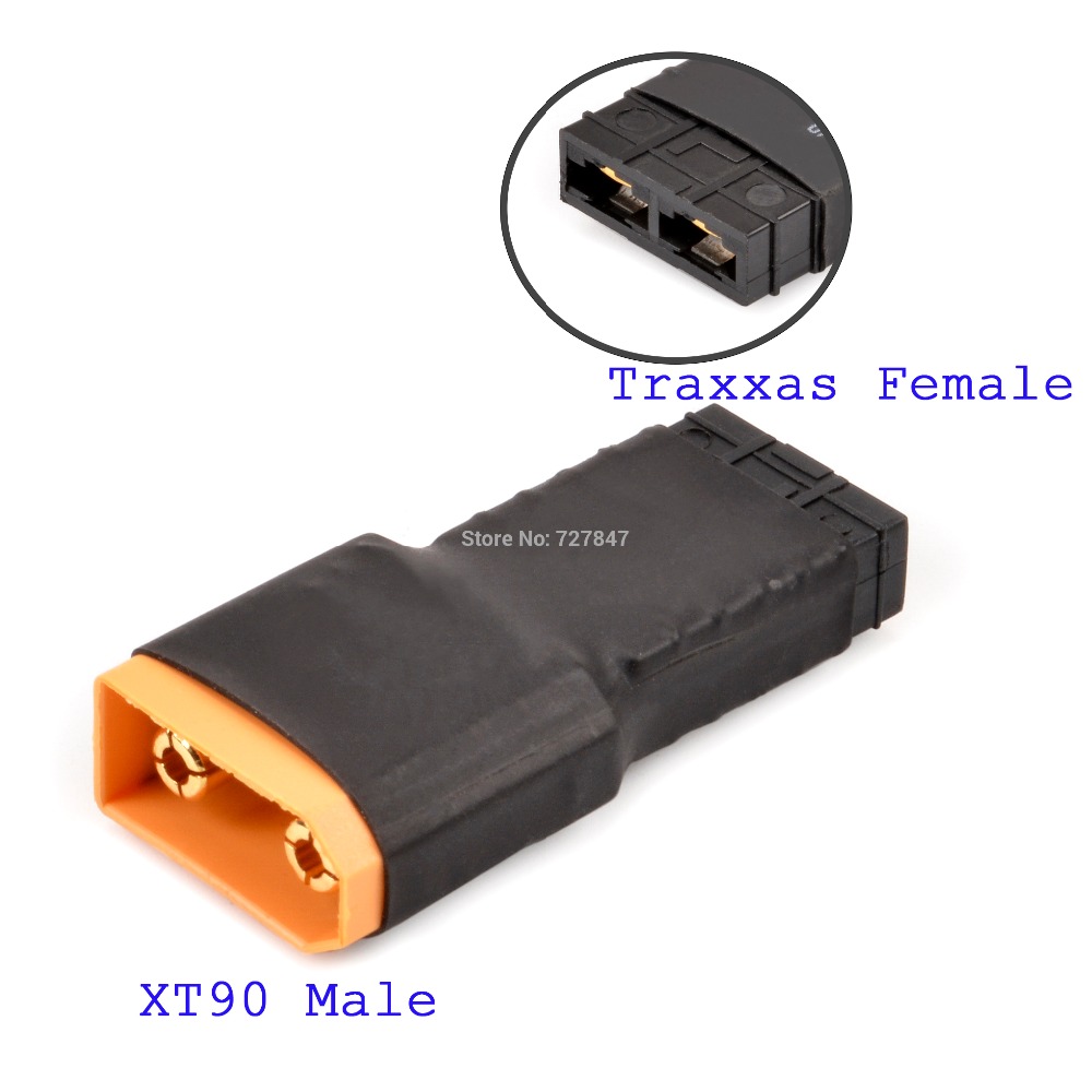 Adapter XT30 XT60 XT90 TRX T Plug Deans EC5 EC3 Female to Male HXT 4MM Connectors Plug RC Lipo Battery Control Parts DIY FPV Drone Accessories 92