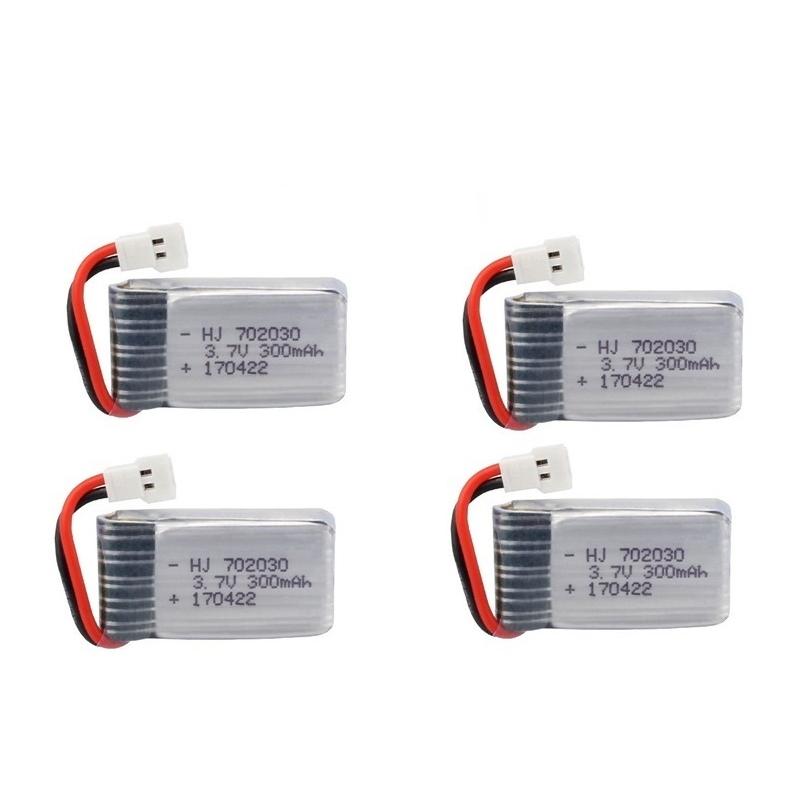 3.7V 300mAh Lipo Battery, F180 E55 Hubsan H107 Drone Battery SPECIFICATIONS Type