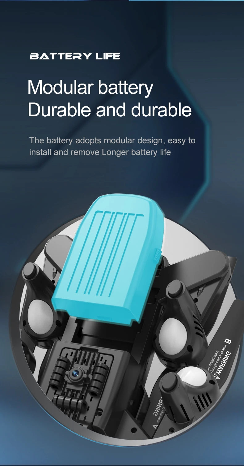 S8 Drone, battery life modular battery durable and durable the battery adopts modular design 