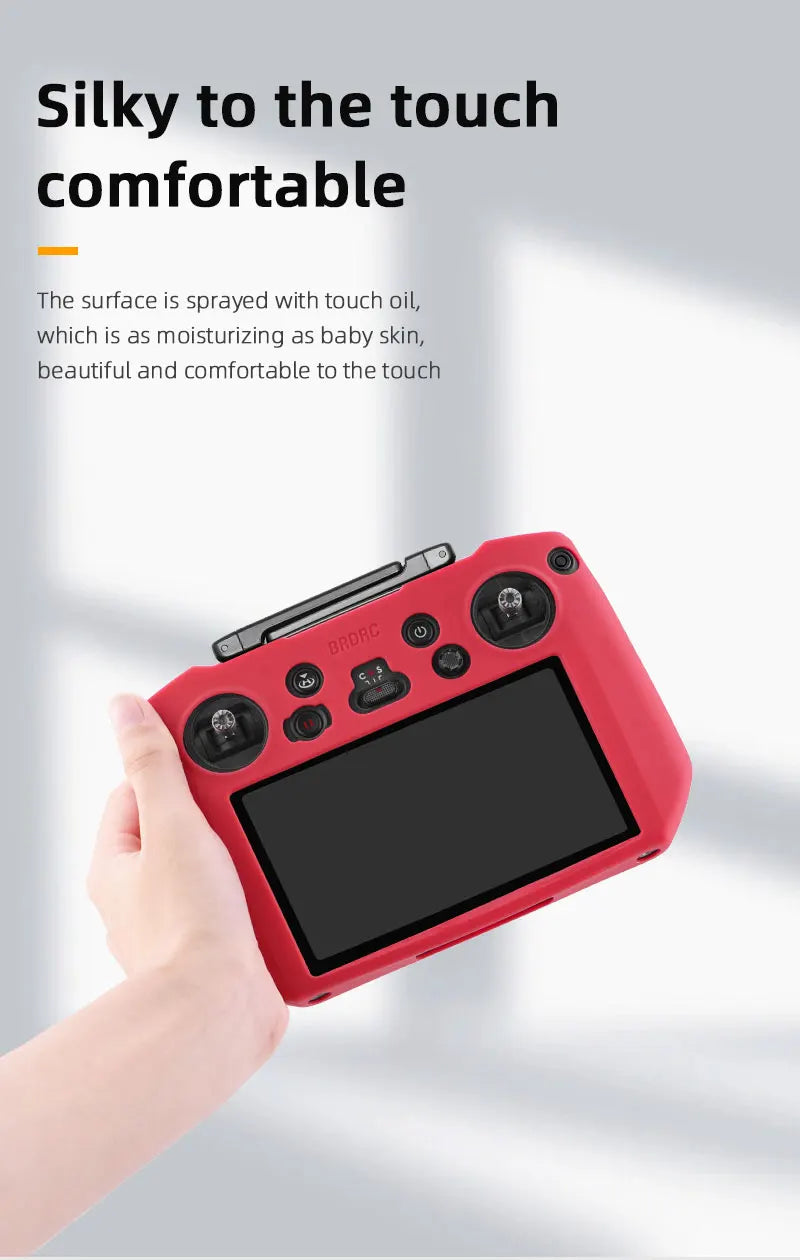 Silicone Case for DJI Mavic 3 Remote Controller - Cover Protective Case Sleeve Anti-Scratch DJI RC Pro Accessories 27 Silicone Case for DJI Mavic 3 Remote Controller, touch oil is as moisturizing as baby skin, beautiful and comfortable to the touch .