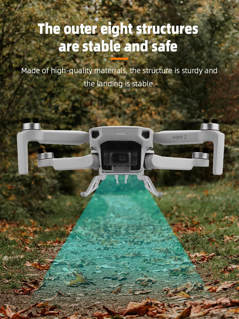 DJI Mavic Mini 1/2/SE/MINI 3 PRO Propeller Guard Protector Props Blade Protection Cover Cage Drone Accessories 73 the outer eight structures are stable and safe Made of high-quality materials, the structure is sturdy