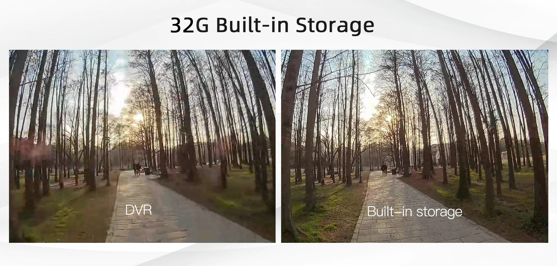 Walksnail Avatar HD Mini 1s Lite Kit, Built-in Storage DVR Built in storage D