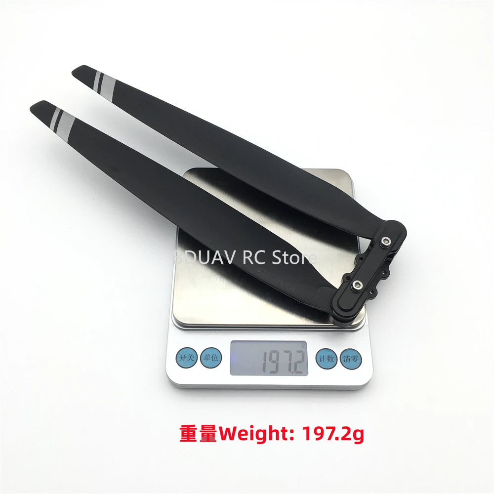 Hobbywing 3090 propeller, DUAV RC Stor #EWeight: 197.2g Maj GROE