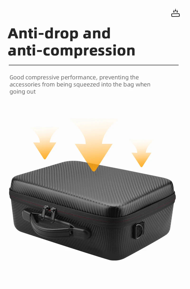 anti-drop and anti-compression Good compressive performance, preventing the accessories from being