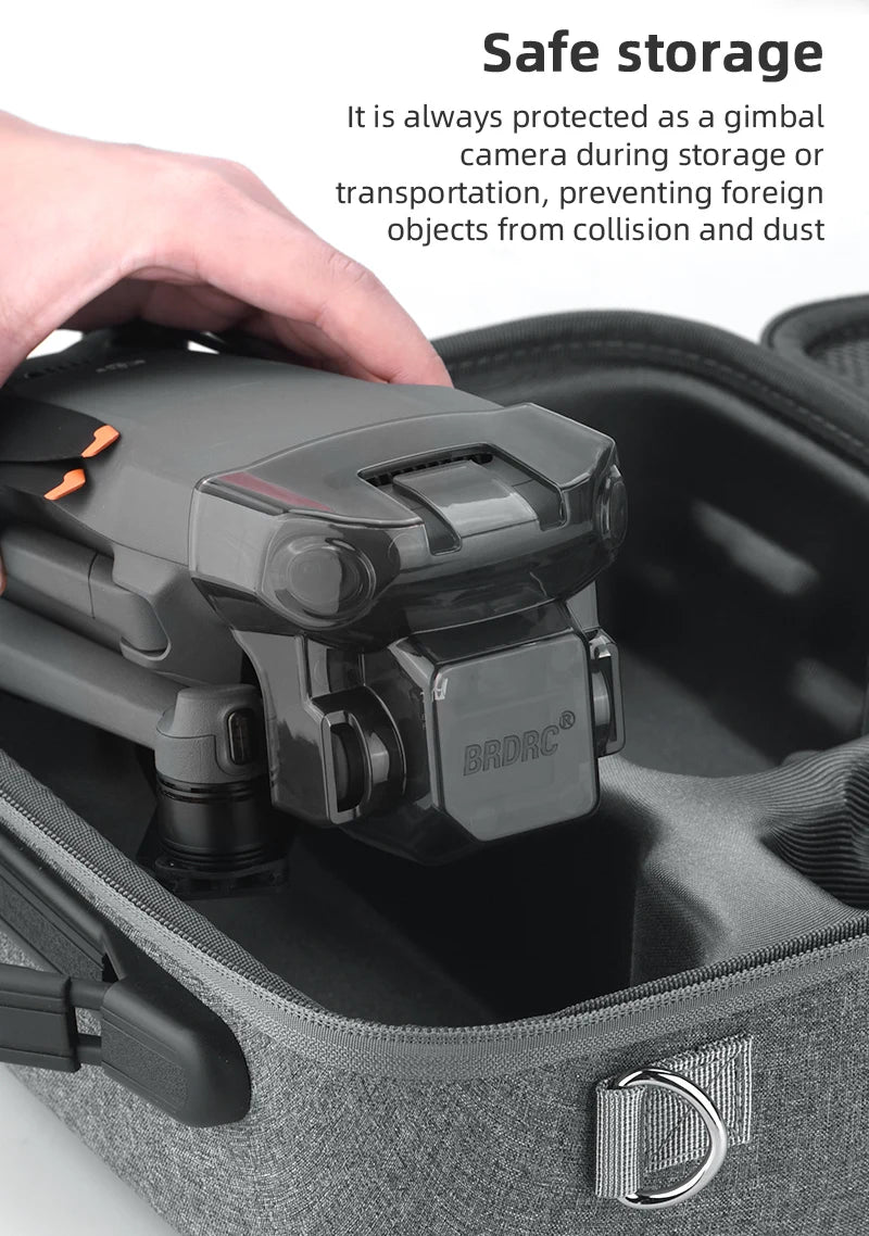Propeller Guard, BRDRC's gimbal camera is always protected during storage or transportation .