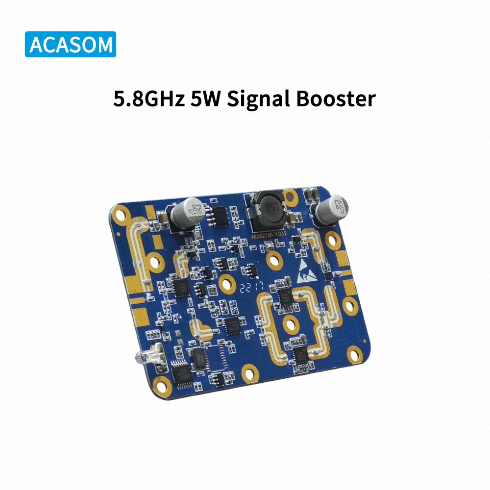 5.8GHz 5W Wifi Wireless Broadband Amplifier Router Power Range Signal Booster Module 16 5.8GHz 5W Wifi Wireless