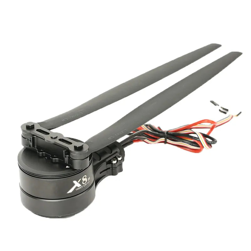 EFT E410P 10L Agriculture Drone - 4 Axis Agriculture Drone frame 10L Water Tank 30inch Propeller Compact With Hobbywing X8, JIYI K3A Pro,Skydroid H12 81 EFT E410P 10L Agriculture Drone, there reserved a detachable camera installation parts in front of the fuselage .